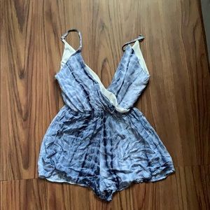 Blue romper